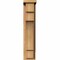 Ekena Millwork Mediterranean Smooth Corbel w/Backplate, Western Red Cedar, 5 1/2"W x 10"D x 26"H COR06X10X26MED01SWR - alternate 4